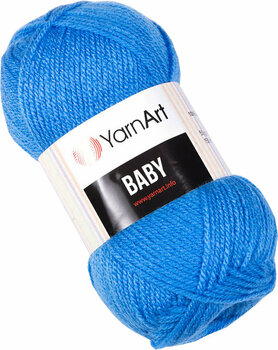 Pletilna preja Yarn Art Baby 600 Blue - 1