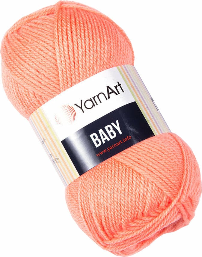 Pređa za pletenje Yarn Art Baby 622 Salmon Pređa za pletenje