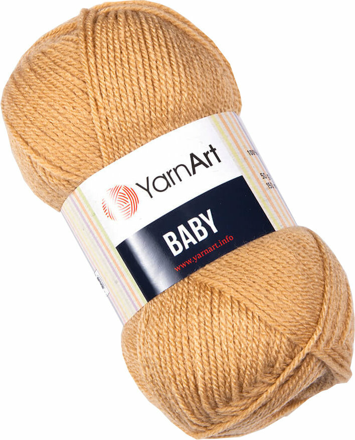 Pređa za pletenje Yarn Art Baby 805 Caramel Pređa za pletenje