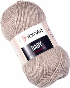 Fios para tricotar Yarn Art Baby Fios para tricotar 857 Sand Beige - 1