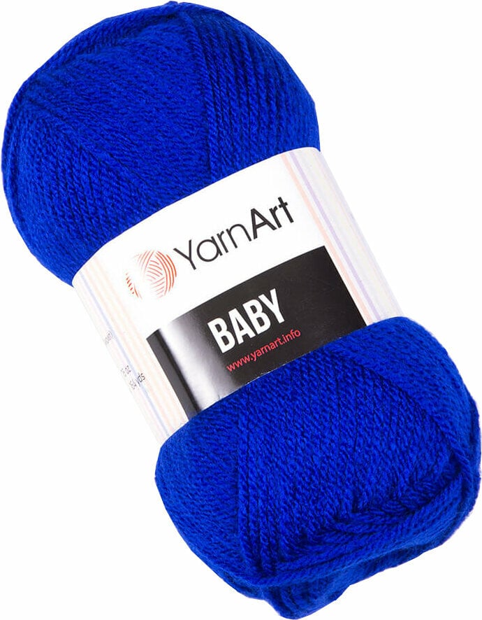 Hilo de tejer Yarn Art Baby 979 Saxe Blue Hilo de tejer