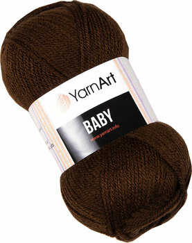 Knitting Yarn Yarn Art Baby 1182 Reddish Brown Knitting Yarn - 1