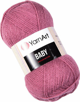 Pređa za pletenje Yarn Art Baby 3017 Dusty Pink Pređa za pletenje - 1