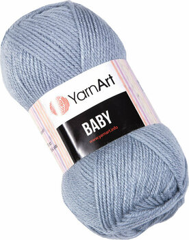 Przędza dziewiarska Yarn Art Baby 3072 Ice Grey - 1