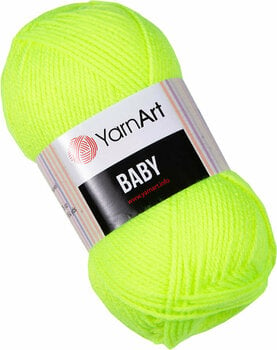 Плетива прежда Yarn Art Baby 8232 Neon Green Плетива прежда - 1