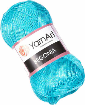 Przędza dziewiarska Yarn Art Begonia 0008 Light Turquoise - 1