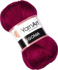 Fil à tricoter Yarn Art Begonia 0112 Cherry Red Fil à tricoter