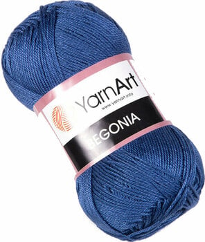 Плетива прежда Yarn Art Begonia 0154 Denim Blue Плетива прежда - 1