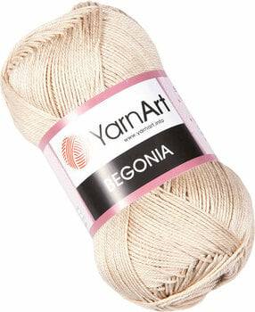 Strickgarn Yarn Art Begonia 4660 Light Beige - 1