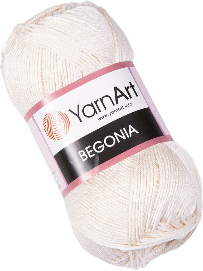 Filati per maglieria Yarn Art Begonia 6194 Cream