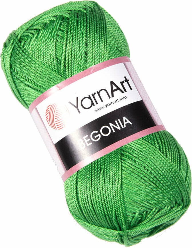 Fios para tricotar Yarn Art Begonia Fios para tricotar 6332 Green