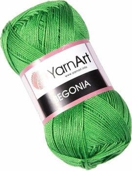 Knitting Yarn Yarn Art Begonia 6332 Green Knitting Yarn - 1