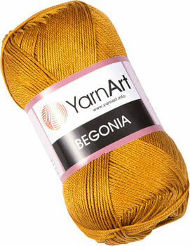 Fios para tricotar Yarn Art Begonia 6340 Mustard - 1