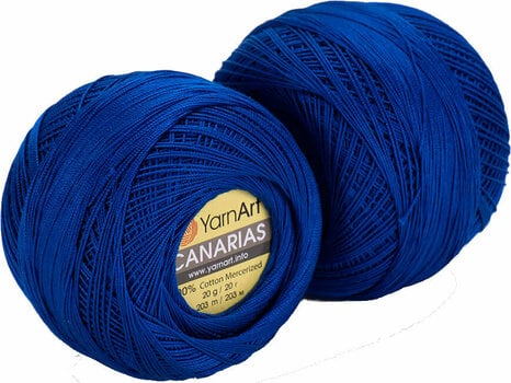 Kvačkanje preje
 Yarn Art Canarias 4915 Saxe Blue - 1