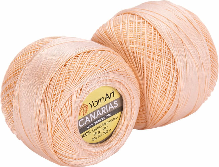 Плетене на една кука прежда Yarn Art Canarias 5303 Pinkish Orange