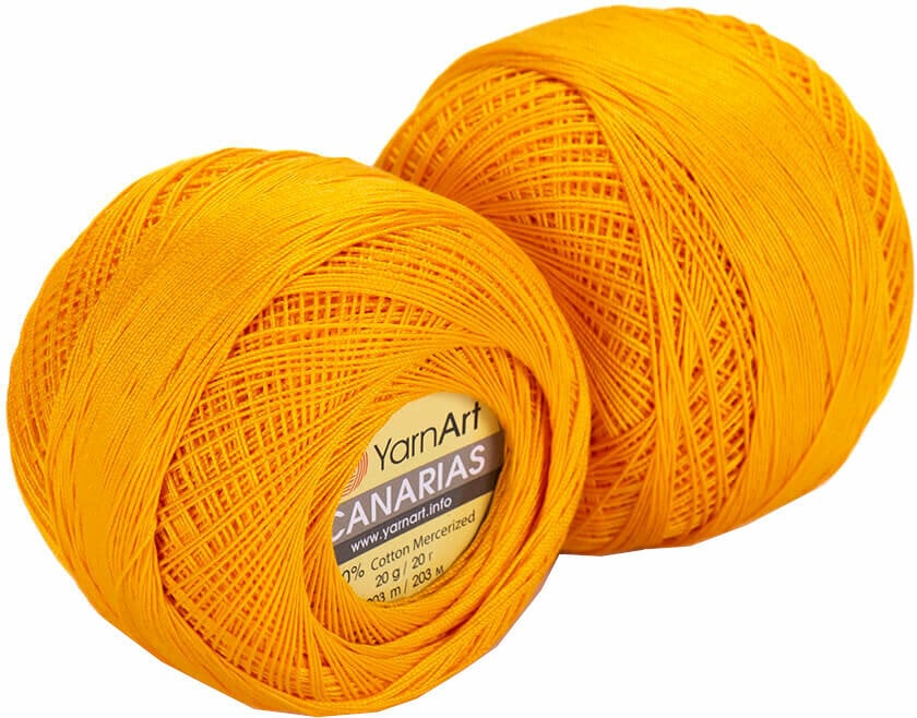 Crochet Yarn Yarn Art Canarias 5307 Orange