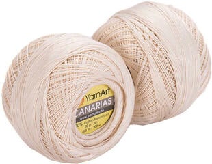 Háčkovacia priadza Yarn Art Canarias 6194 Cream Háčkovacia priadza