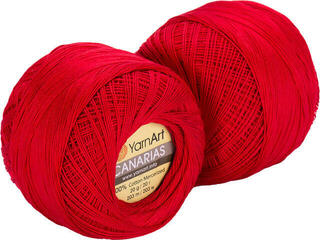 Crochet Yarn Yarn Art Canarias 6328 Red Crochet Yarn
