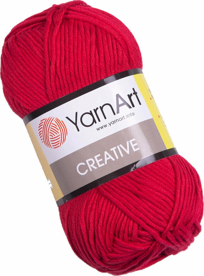Fios para tricotar Yarn Art Creative 237 Red