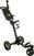 Manuální golfové vozíky Axglo Tri-360 V2 3-Wheel SET Black/Grey Manuální golfové vozíky