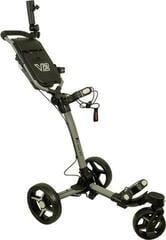 Manual Golf Trolley Axglo Tri-360 V2 3-Wheel SET Grey/Grey Manual Golf Trolley