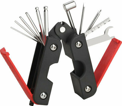 Tool for Guitar RockCare 13-in-1 MultiTool Metric Red - 1