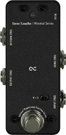 One Control Minimal Series Stereo 1 Loop Box Pedală comutatoare