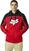 Sweatshirt FOX Divide Zip Fleece Flame Red M Sweatshirt