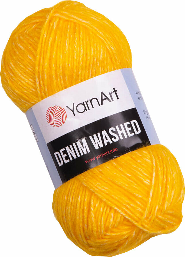 Knitting Yarn Yarn Art Denim Washed 901 Mustard