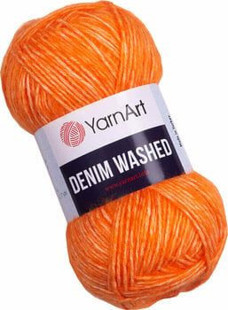 Przędza dziewiarska Yarn Art Denim Washed 902 Orange - 1