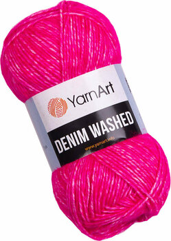 Knitting Yarn Yarn Art Denim Washed 903 Fuchsia Knitting Yarn - 1