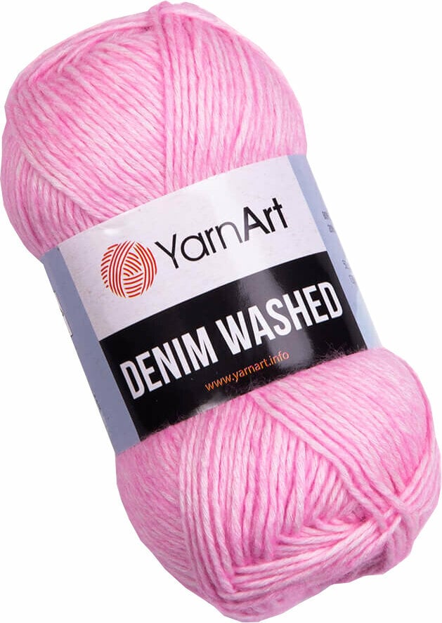 Fios para tricotar Yarn Art Denim Washed 906 Blush