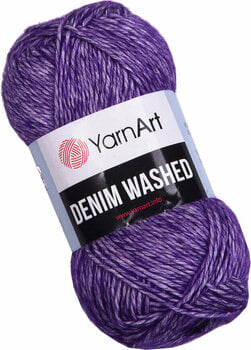 Hilo de tejer Yarn Art Denim Washed 907 Purple Hilo de tejer - 1