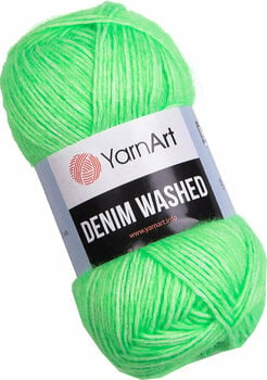 Strickgarn Yarn Art Denim Washed 912 Neon Green - 1
