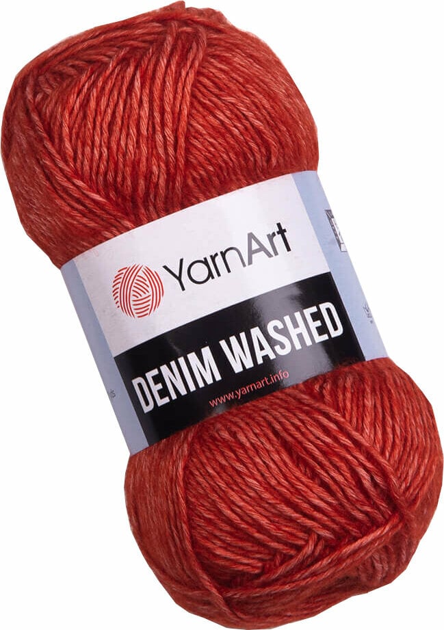 Pletací příze Yarn Art Denim Washed 915 Terracotta