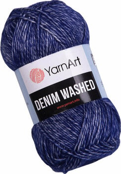 Fios para tricotar Yarn Art Denim Washed 925 Dark Blue - 1