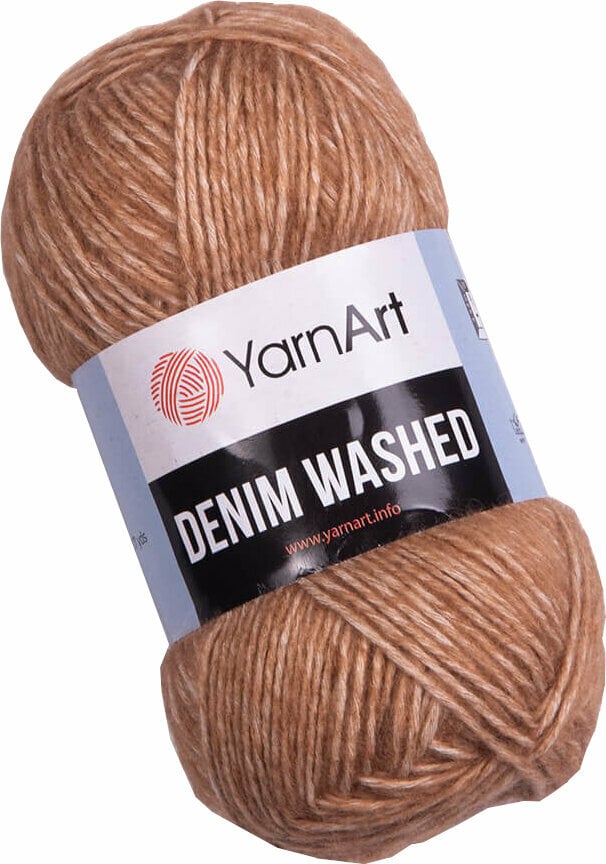 Pletilna preja Yarn Art Denim Washed 926 Milky Brown
