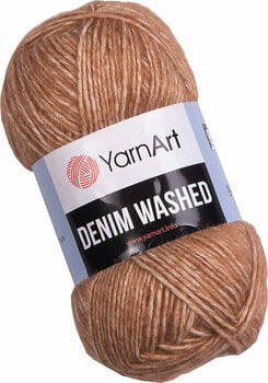 Fios para tricotar Yarn Art Denim Washed 926 Milky Brown - 1