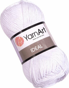 Pletací příze Yarn Art Ideal 220 White - 1