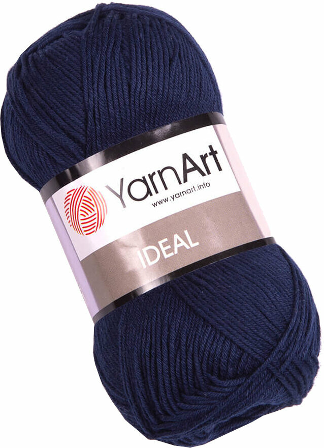 Плетива прежда Yarn Art Ideal 241 Navy