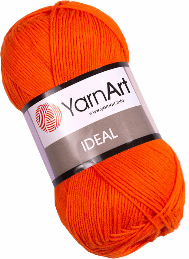 Przędza dziewiarska Yarn Art Ideal 242 Orange