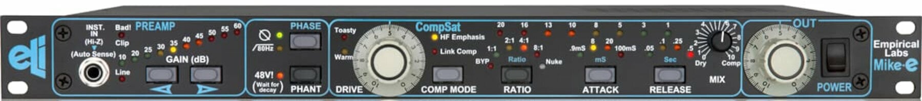 Microphone Preamp Empirical Labs Mike-e Model EL-9 Microphone Preamp