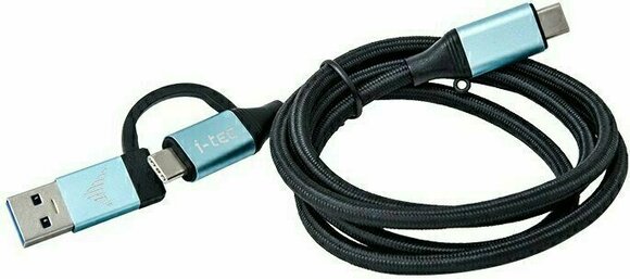 USB кабел I-tec Cable Черeн 100 cm USB кабел - 1