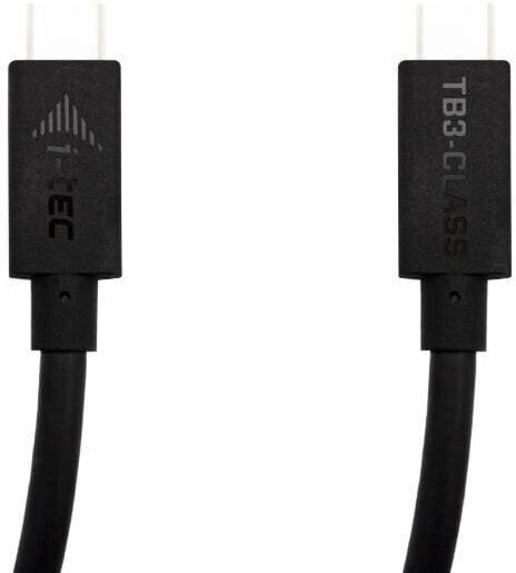 USB-kabel I-tec Thunderbolt cable Zwart 150 cm USB-kabel