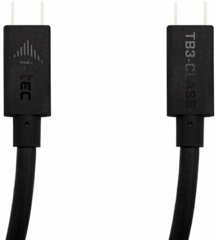 USB кабел I-tec Thunderbolt cable Черeн 150 cm USB кабел - 1