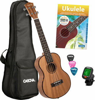Tenor ukulele Cascha HH2049 Premium Tenor ukulele Natural - 1