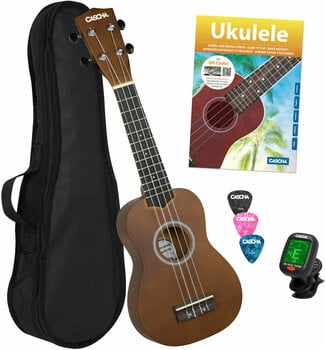 Soprano ukulele Cascha HH 3956 Soprano ukulele Natural - 1