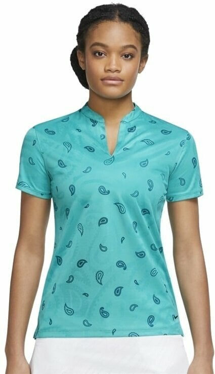 Tricou polo Nike Dri-Fit Victory Washed Teal/Black XS