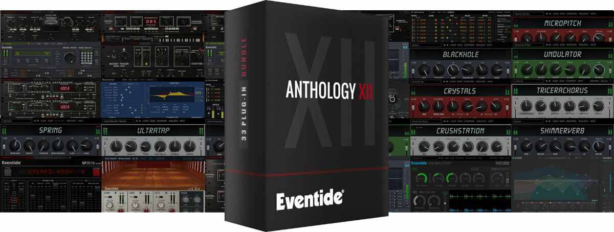 Plug-in de efeitos Eventide Anthology XII (Produto digital)