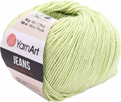 Pletacia priadza Yarn Art Jeans 11 Light Green Pletacia priadza - 1